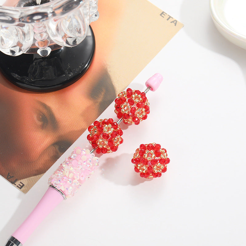 Wholesale 10pcs Millet Beads Hand-woven Colorful Beads